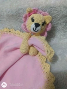 Naninha ou Manta do Apego em Crochê - Artesanato e Personalizados