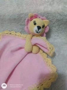 Naninha ou Manta do Apego em Crochê - Artesanato e Personalizados