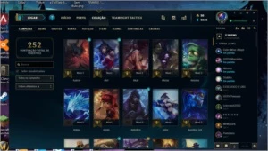 Conta Level 43 Elo Prata Campeões 140 - League of Legends LOL