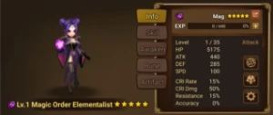 Starter LD5 Dark Magic Elementalist *Celestara - 12/08/2024 - Summoners War