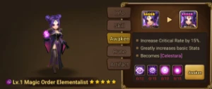 Starter LD5 Dark Magic Elementalist *Celestara - 12/08/2024 - Summoners War