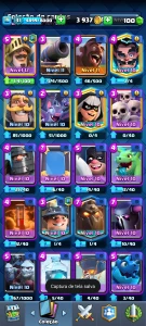Conta Clash Royale com quase todas as lendárias