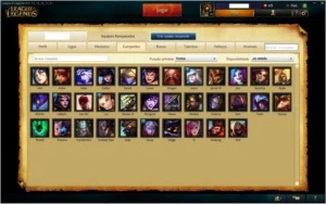 Conta Gold IV - 32 Champions - League of Legends LOL
