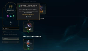 Conta lol com skins raras barata, unico dono desde n.a. - League of Legends