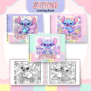 Arquivo Digital Livro de colorir Lilo & Stiich menina – PDF