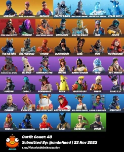 Conta 50 Skins + Salve O Mundo Fundador - Fortnite