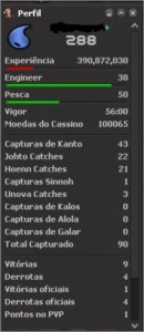 Conta seavell celestial com botinha mewtwo - PokeXGames PXG