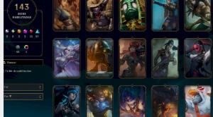 Conta Lol 100% Segura Full Acesso | 143 Skins | Nvl 330 - League of Legends