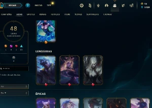 Conta no LoL no precin - League of Legends