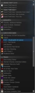 Steam level 19, 102 jogos.
