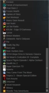 Steam level 19, 102 jogos.