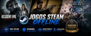 Jogos steam offline lista na descriçao - Jogos (Mídia Digital)