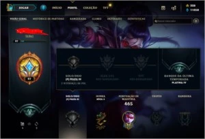 Conta de League Of Legends Season 2 LOL