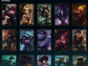 Conta League of Legends 68 Skins Full Acesso LOL