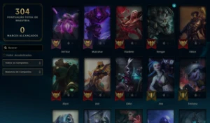 Conta League of Legends 68 Skins Full Acesso LOL