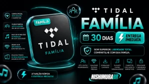 🎧 Tidal Premium 30 Dias | Plano Família | Envio Rápido💥 - Assinaturas e Premium