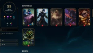 Conta Prata II - League of Legends LOL