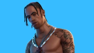 Procuro conta de fortnite com TRAVIS SCOTT de até R$240,00 - Outros