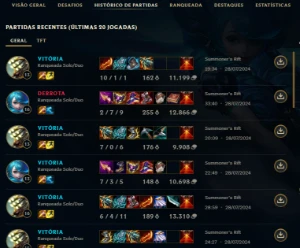 Conta Mestre S14 - League of Legends LOL