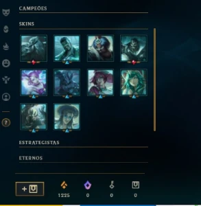 Conta LOL esmeralda iv +300 skins LVL473 - League of Legends