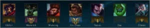 Acc LOL server BR: 53 skins (44.5k RP) 91 herois e 92 ícones - League of Legends