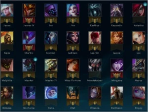 Acc LOL server BR: 53 skins (44.5k RP) 91 herois e 92 ícones - League of Legends