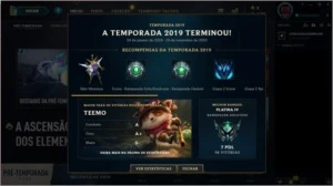Conta Platina 4 em todas as filas - League of Legends LOL