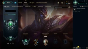 Conta Platina 4 em todas as filas - League of Legends LOL