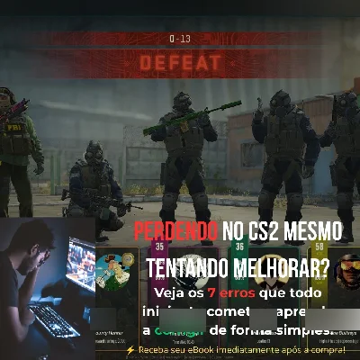 7 Erros Que Todo Iniciante no CS2 Comete e Como Corrigir
