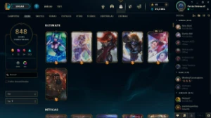 Conta lol handlevel 849 skins - League of Legends