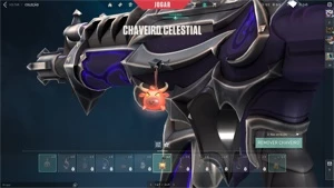 Conta Valorant diamante 2  Chaveiro Raro 5 facas