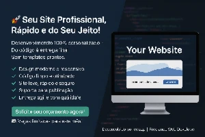 Site Profissional - ENCOMENDA - Outros