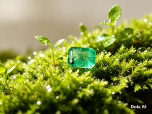 Esmeralda pedra preciosa natural. 1,55 cts extra - Artesanato e Personalizados