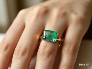 Esmeralda pedra preciosa natural. 1,55 cts extra - Artesanato e Personalizados