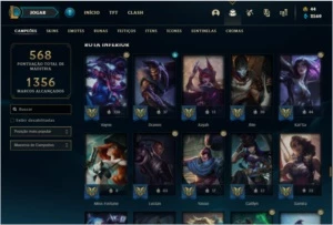 CONTA LOL COM MUITAS SKINS + VALORANT - League of Legends