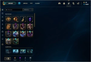 CONTA LOL COM MUITAS SKINS + VALORANT - League of Legends