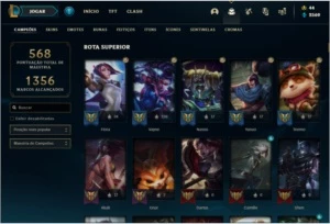 CONTA LOL COM MUITAS SKINS + VALORANT - League of Legends