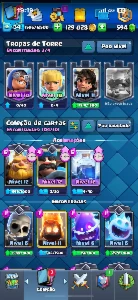 Conta Clash Royale - Lvl 34 - 4412 Trofeus - Cartas Upadas