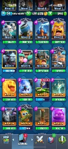 Conta Clash Royale - Lvl 34 - 4412 Trofeus - Cartas Upadas