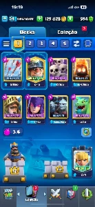 Conta Clash Royale - Lvl 34 - 4412 Trofeus - Cartas Upadas