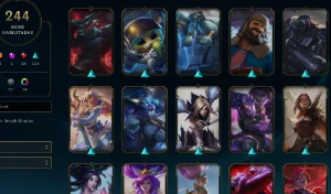 Full Acesso - Todos Champions - 244 Skins - Unranked - League of Legends LOL