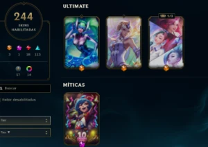Full Acesso - Todos Champions - 244 Skins - Unranked - League of Legends LOL