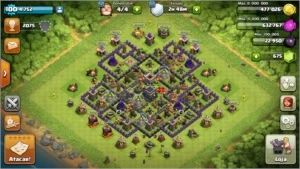Conta CV 9 FULL + GEMAS + TROCA DO NOME DA VILA - Clash of Clans