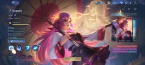 Conta mobile legends skin kagura