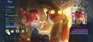 Conta mobile legends skin kagura