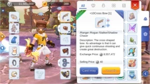 CONTA RAGNAROK MOBILE SNIPER 15KK ZENY + 388 BIGCATCOIN - Ragnarok Online