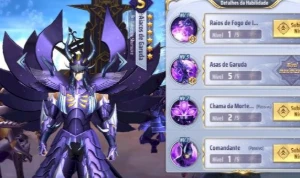Conta A104 900 gemas - Saint Seiya Awakening SSA