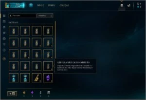 Contas LOL lvl 30 - Capsulas para abrir - League of Legends