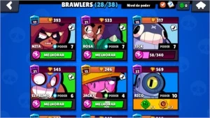Conta 10000 trofeus - Brawl Stars
