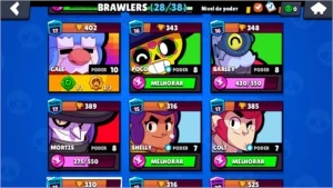 Conta 10000 trofeus - Brawl Stars